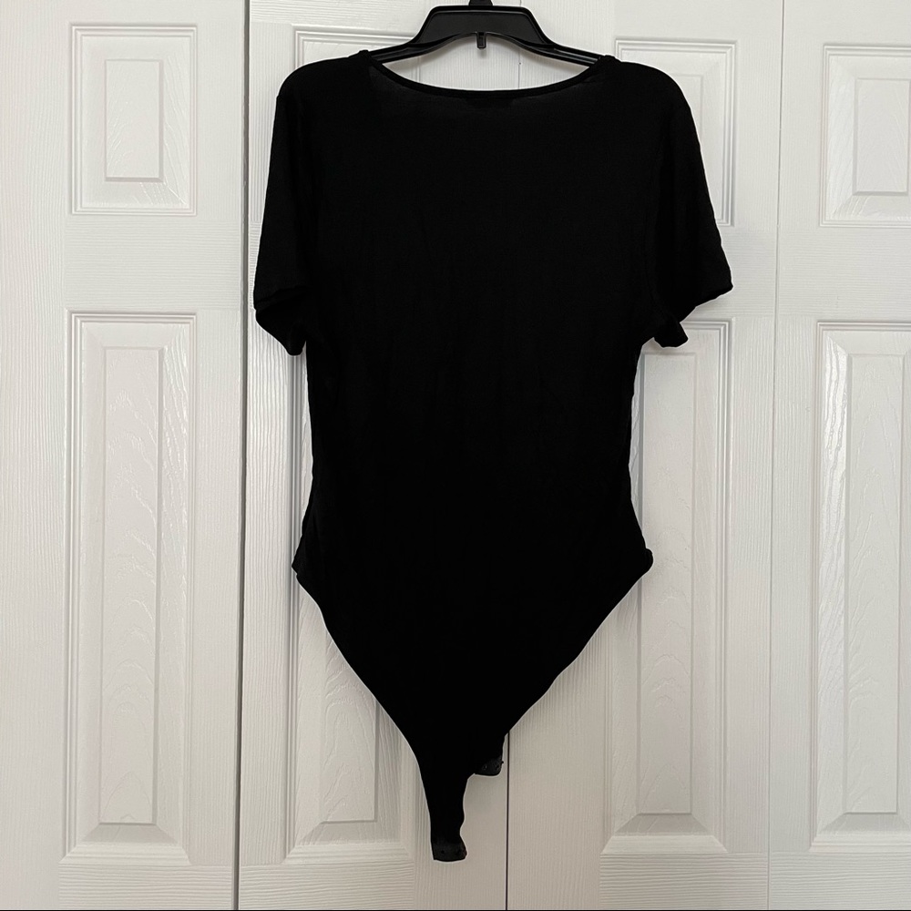 Black Shein Bodysuit; Size: 2XL - Picture 2 of 4